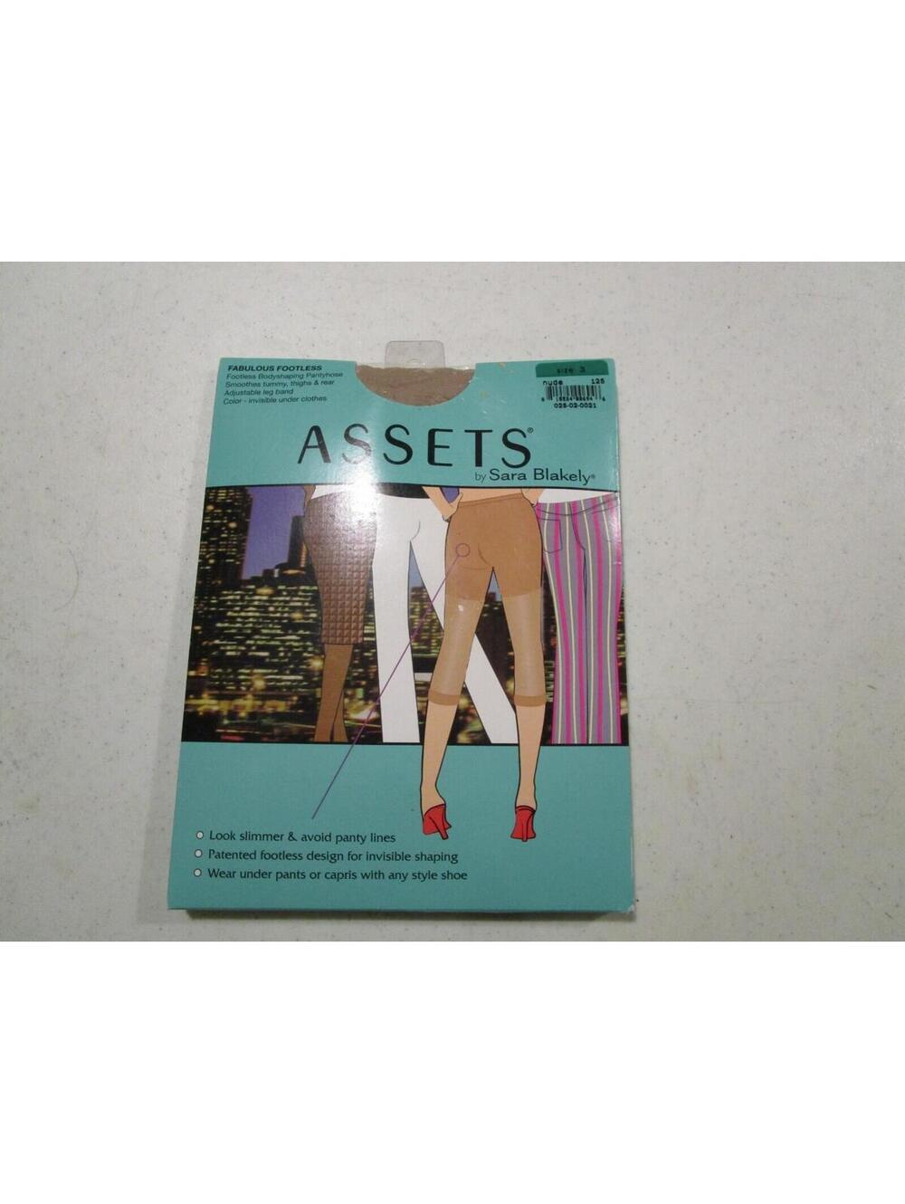 Assets by Sara Blakely SIZE 3 Shapers Mid-Calf CAPRI Control NUDE